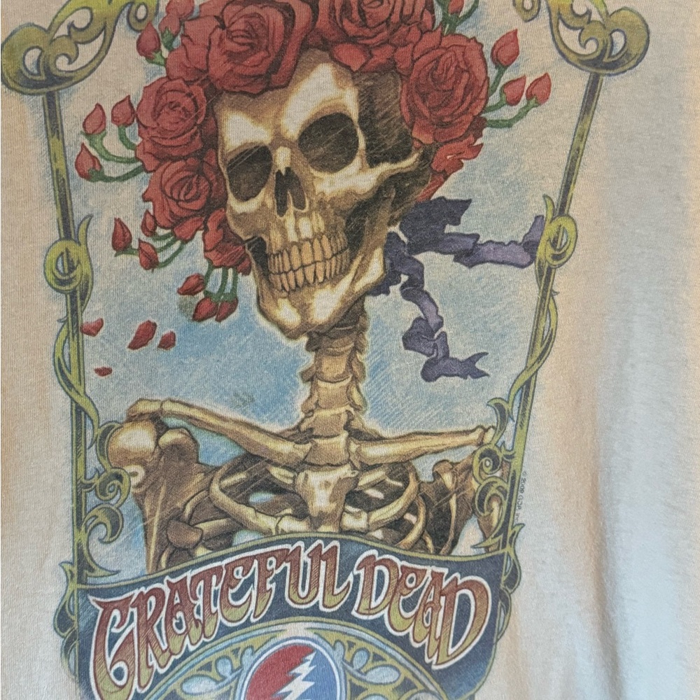 Grateful Dead 100% Cotton Bertha T-Shirt in Size Small - Picture 3 of 12